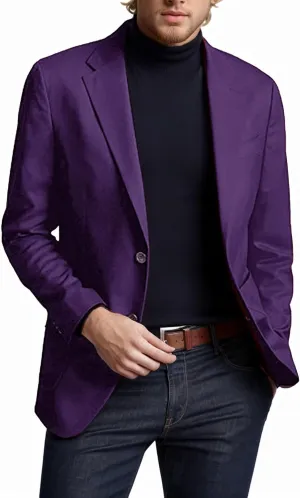 Thatrich Suit Jacket for Men Lightweight Fall Work Tops Long Sleeve Office Shirts Formal Business Casual Shirts Cardigan Coat