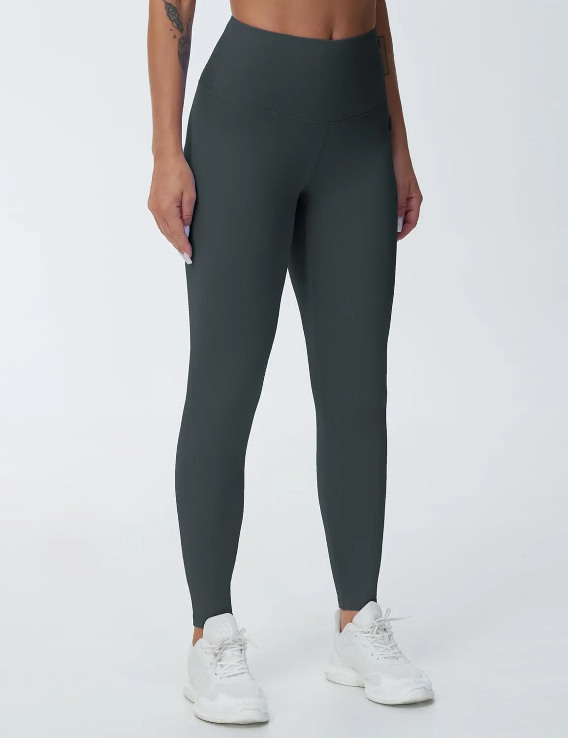 THE GYM PEOPLE Women's High Waist Yoga Leggings Ultra Stretchy Soft Breathable Tummy Control Running Workout Pants