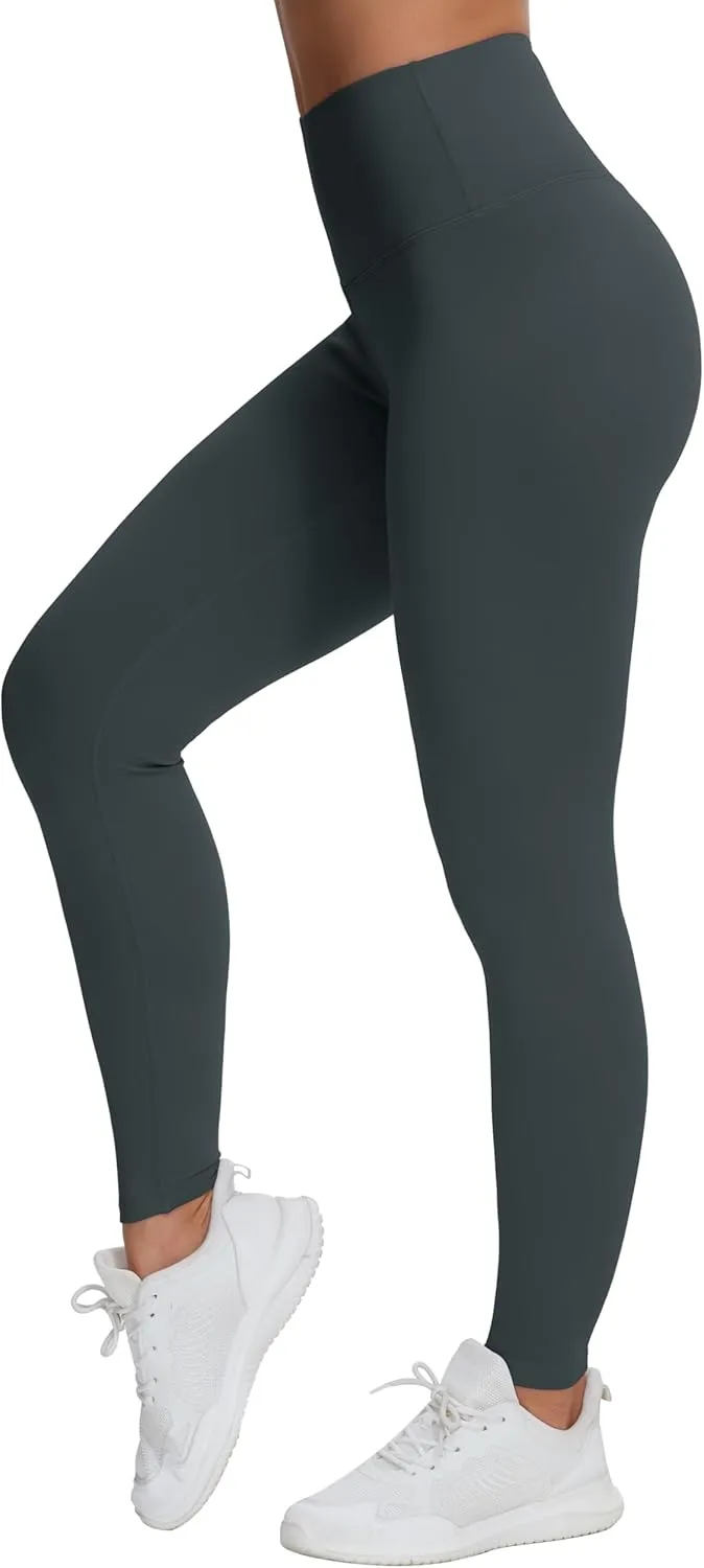 THE GYM PEOPLE Women's High Waist Yoga Leggings Ultra Stretchy Soft Breathable Tummy Control Running Workout Pants
