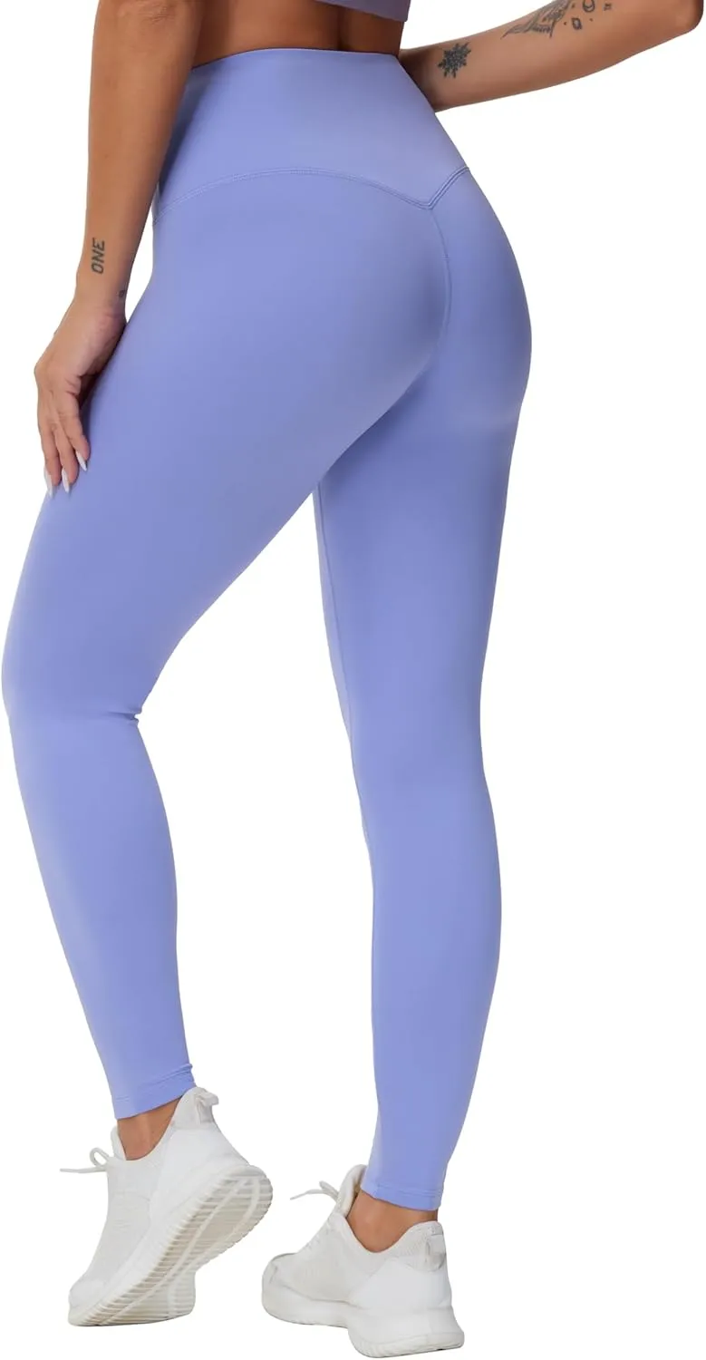 THE GYM PEOPLE Women's High Waist Yoga Leggings Ultra Stretchy Soft Breathable Tummy Control Running Workout Pants