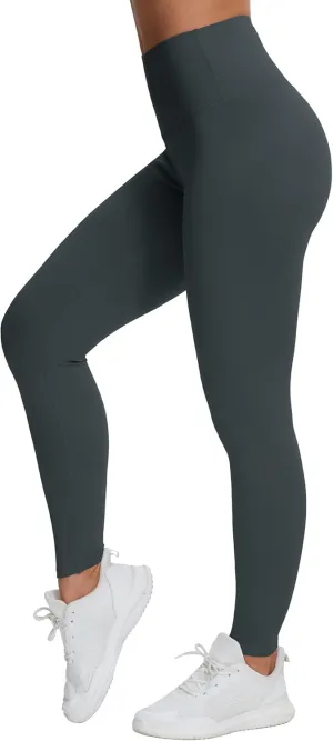THE GYM PEOPLE Women's High Waist Yoga Leggings Ultra Stretchy Soft Breathable Tummy Control Running Workout Pants