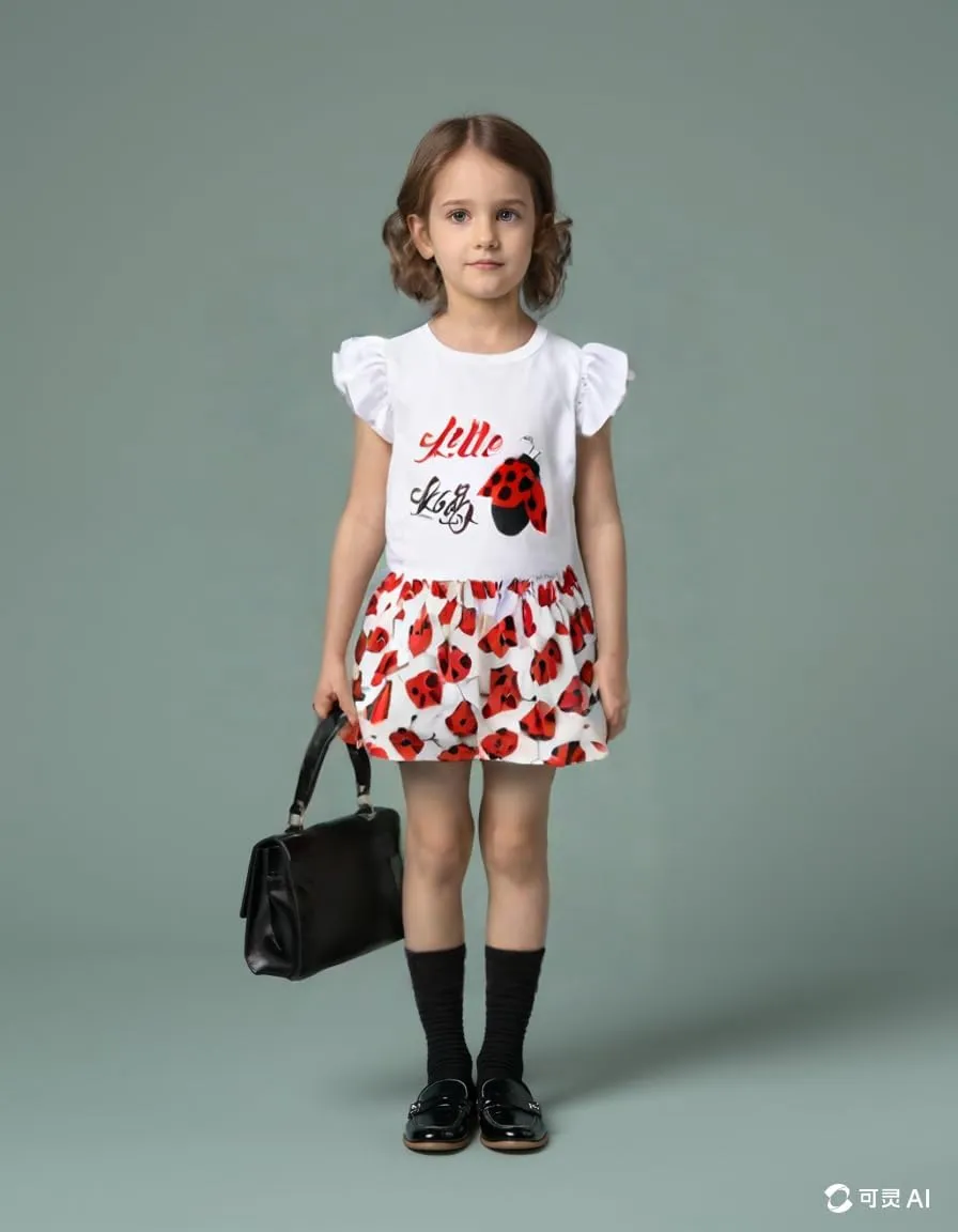 Toddler Kid Girl Clothes Classic Casual Letter Printed Soft Breathable Top Shorts 2PC Summer Outfit Set