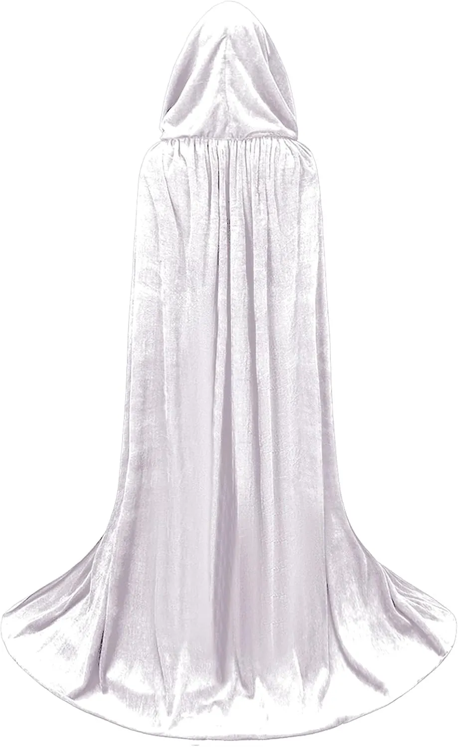 Unisex Adults Hooded Cloak Long Velvet Cape Halloween Cosplay Costumes
