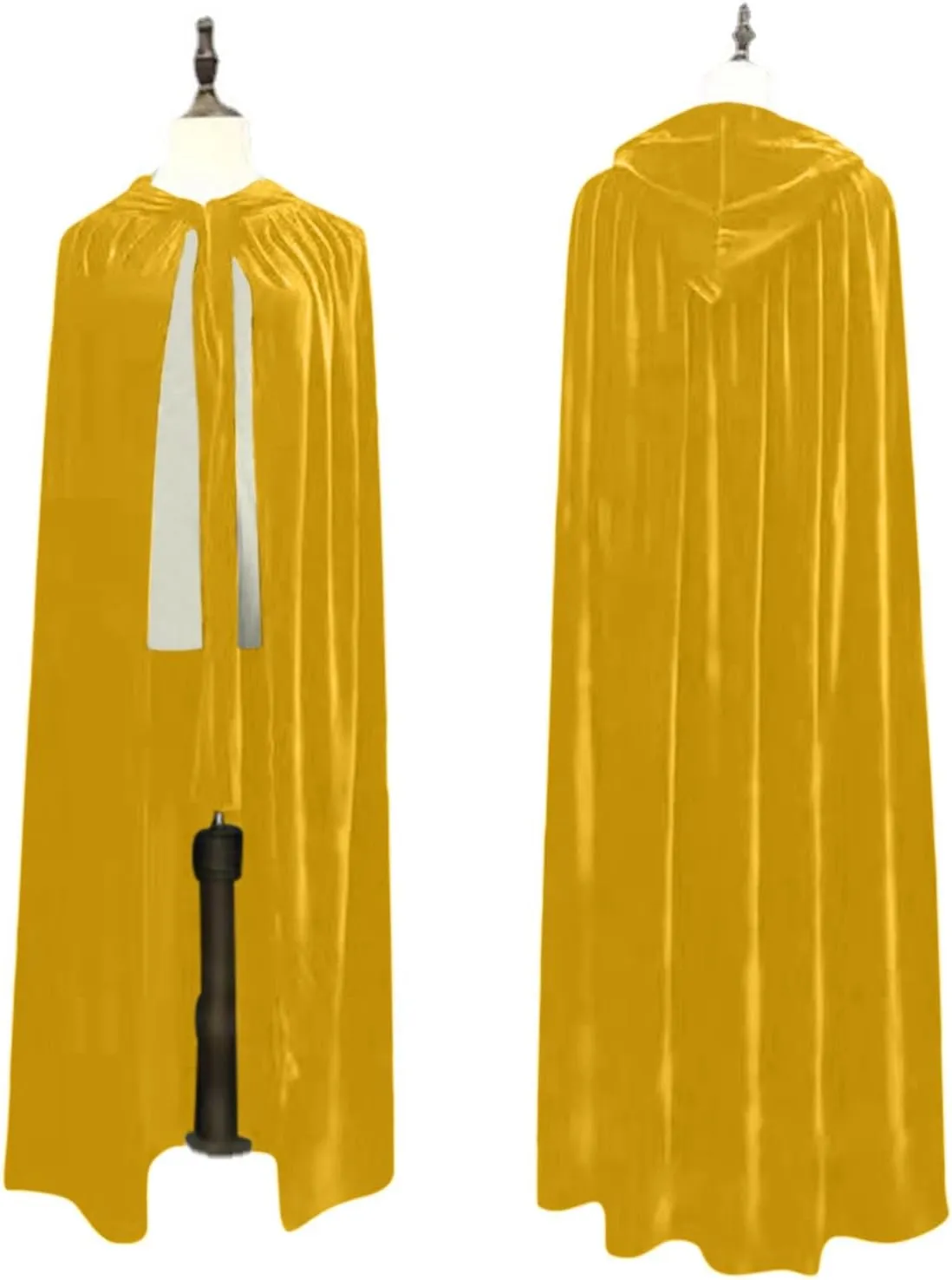 Unisex Medieval Cloak Renaissance Cloak Vintage Wedding Cape Vampire Witch Wizards Cosplay Robe Halloween Costume