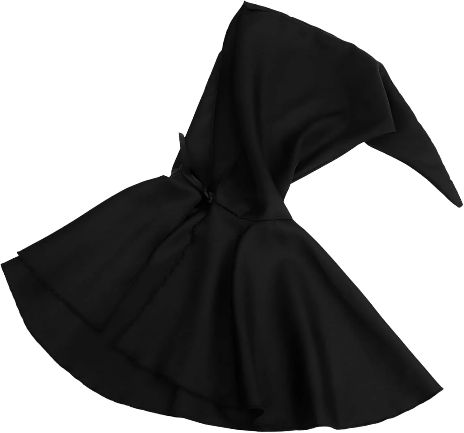 Vaguelly Halloween Cape Hat Cloak Costume Wear-resistant Polyester Party Cosplay Cape