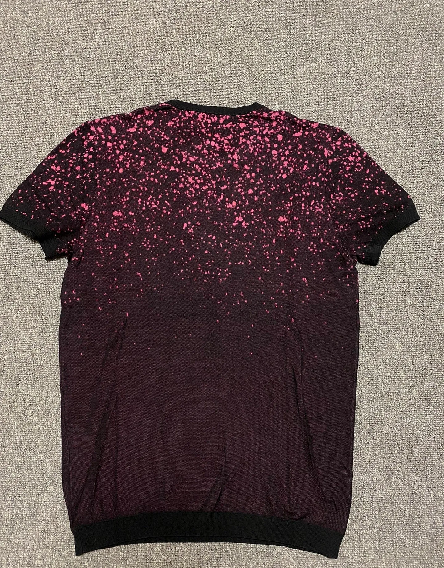 VEQOBO T-shirt, Rain Print, Comfortable Short Sleeve T-Shirt