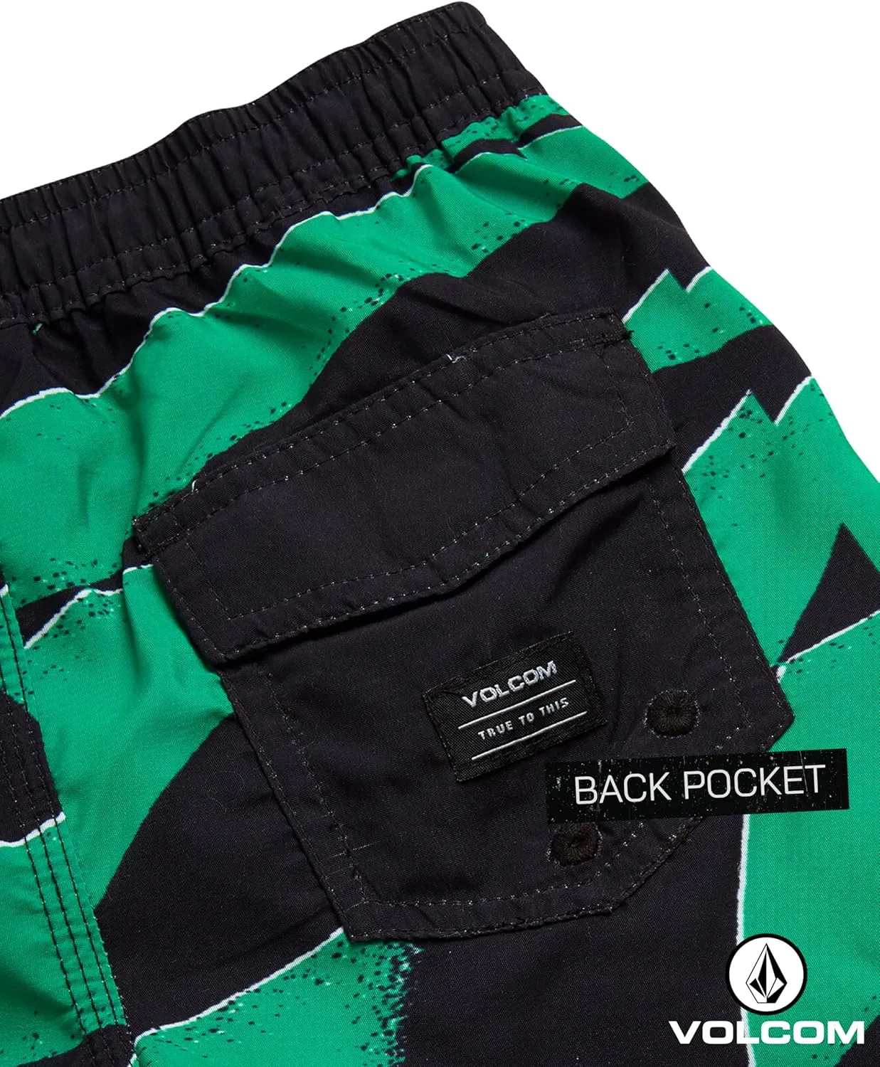 Volcom Baby Boys Swim Set - 2 Piece Long Sleeve Swim Shirt Graphic Tees & Board Shorts, Infant Toddler Little Boys Swimsuit