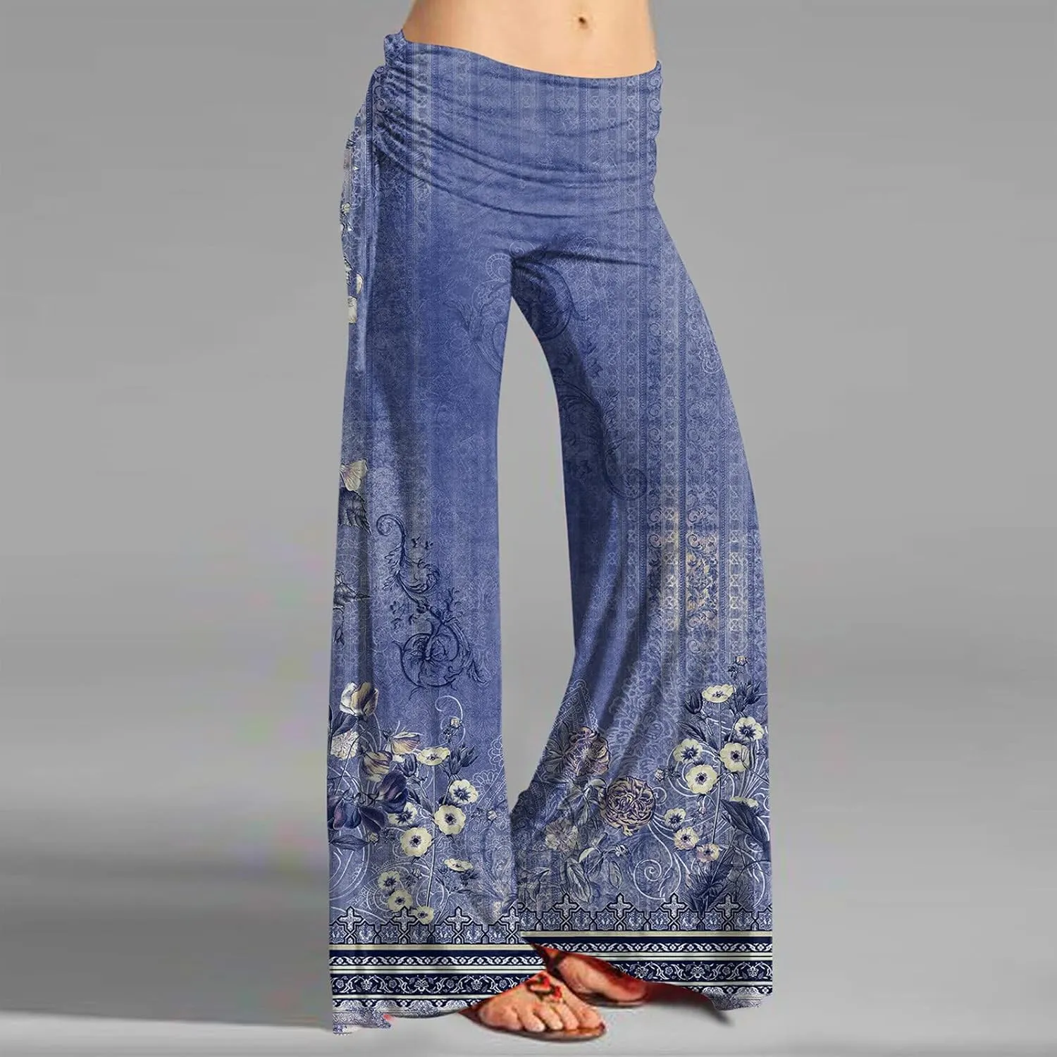 Wangxldd Ladies Casual Fasion 2023 Capri Joggers Pants High Waist Daily Wear Pants Pants Trousers for Women