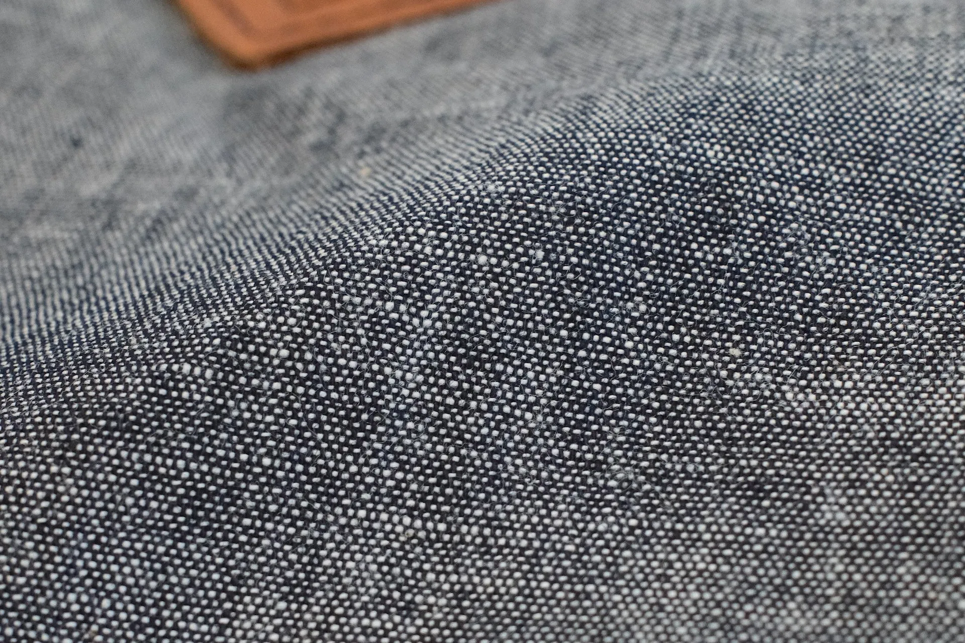 Warehouse X Rocky Mountain Indigo Chambray Down Vest