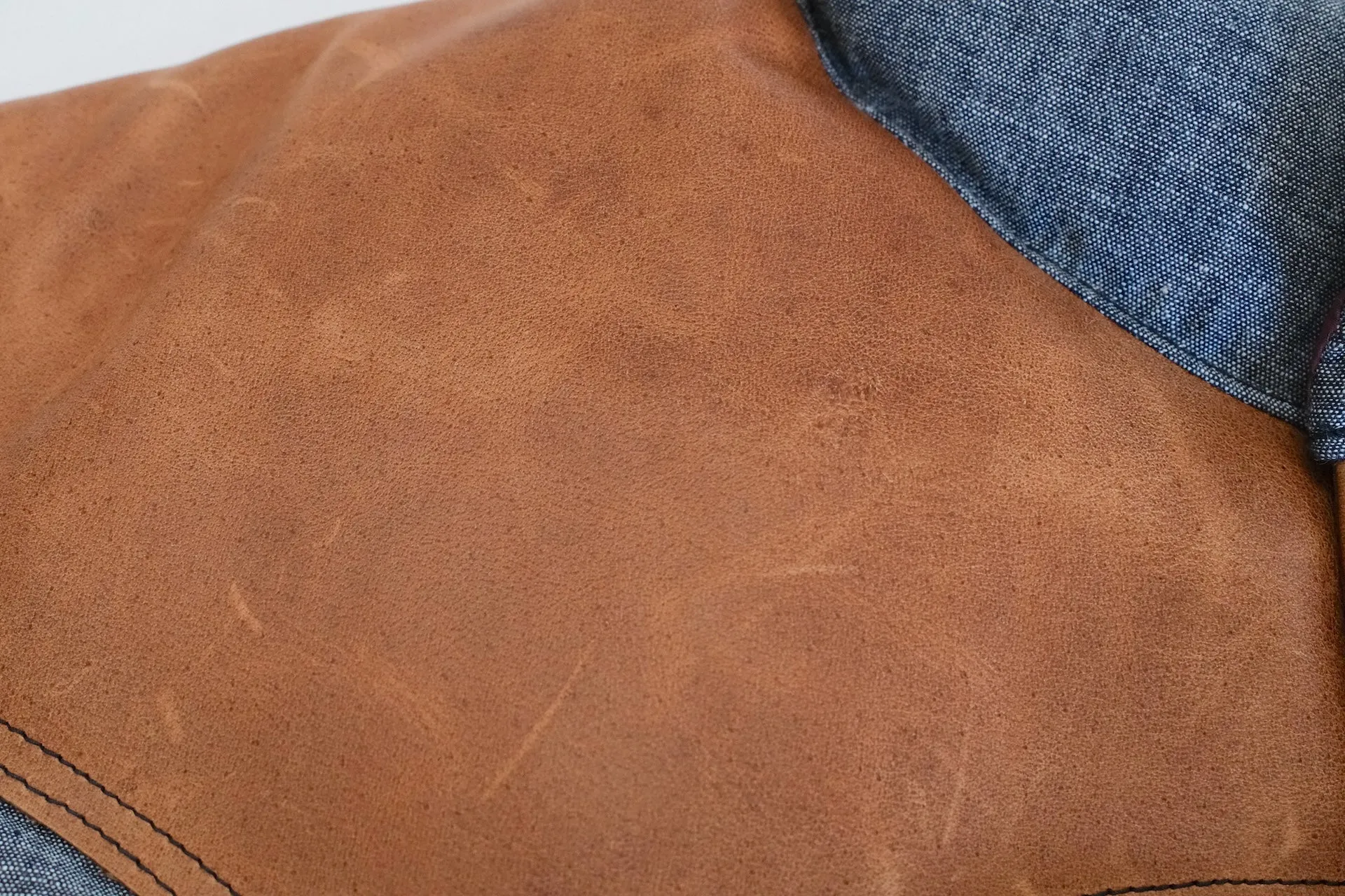 Warehouse X Rocky Mountain Indigo Chambray Down Vest