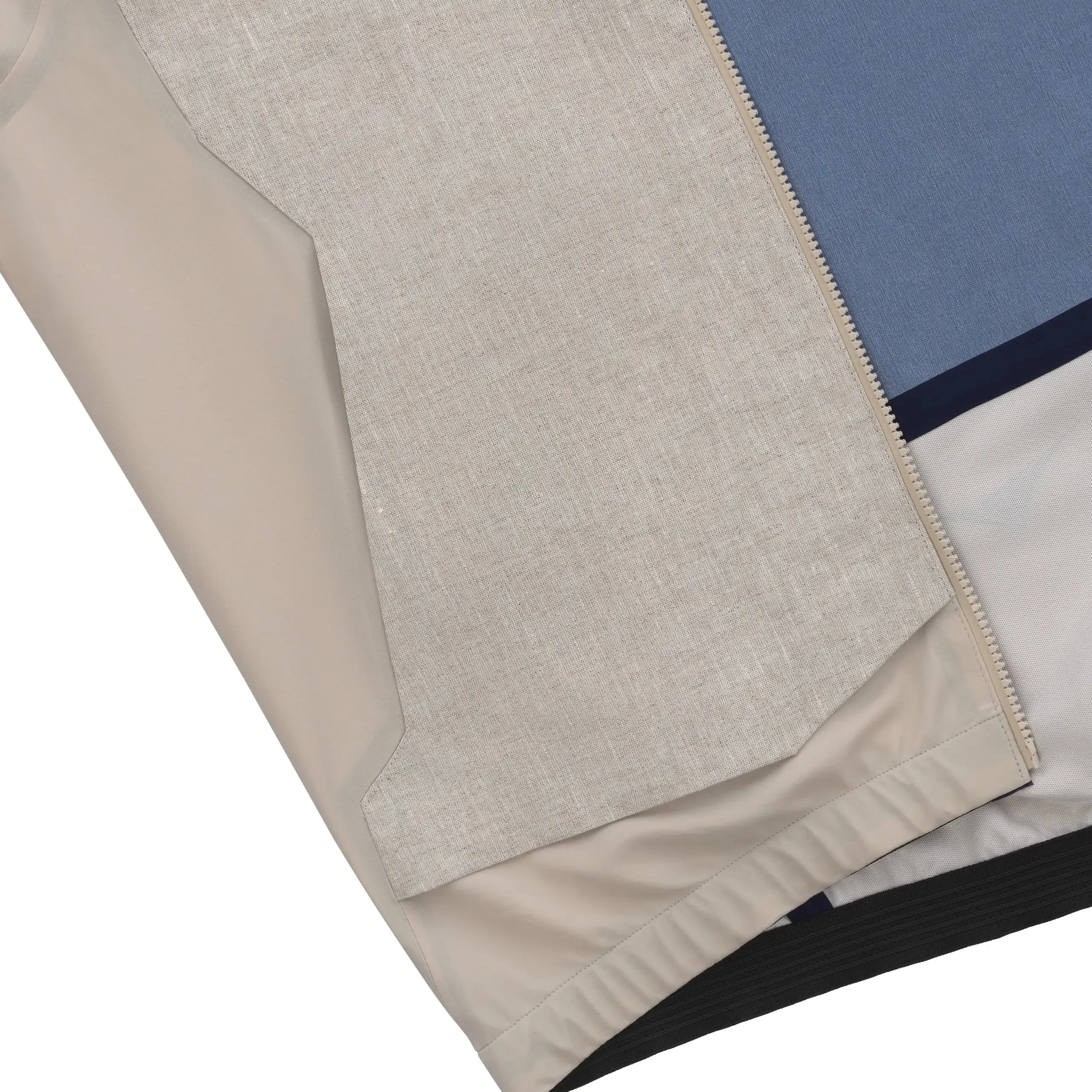 Wind Seeker 3 Layers Linen Laminated Shell Beige Jacket