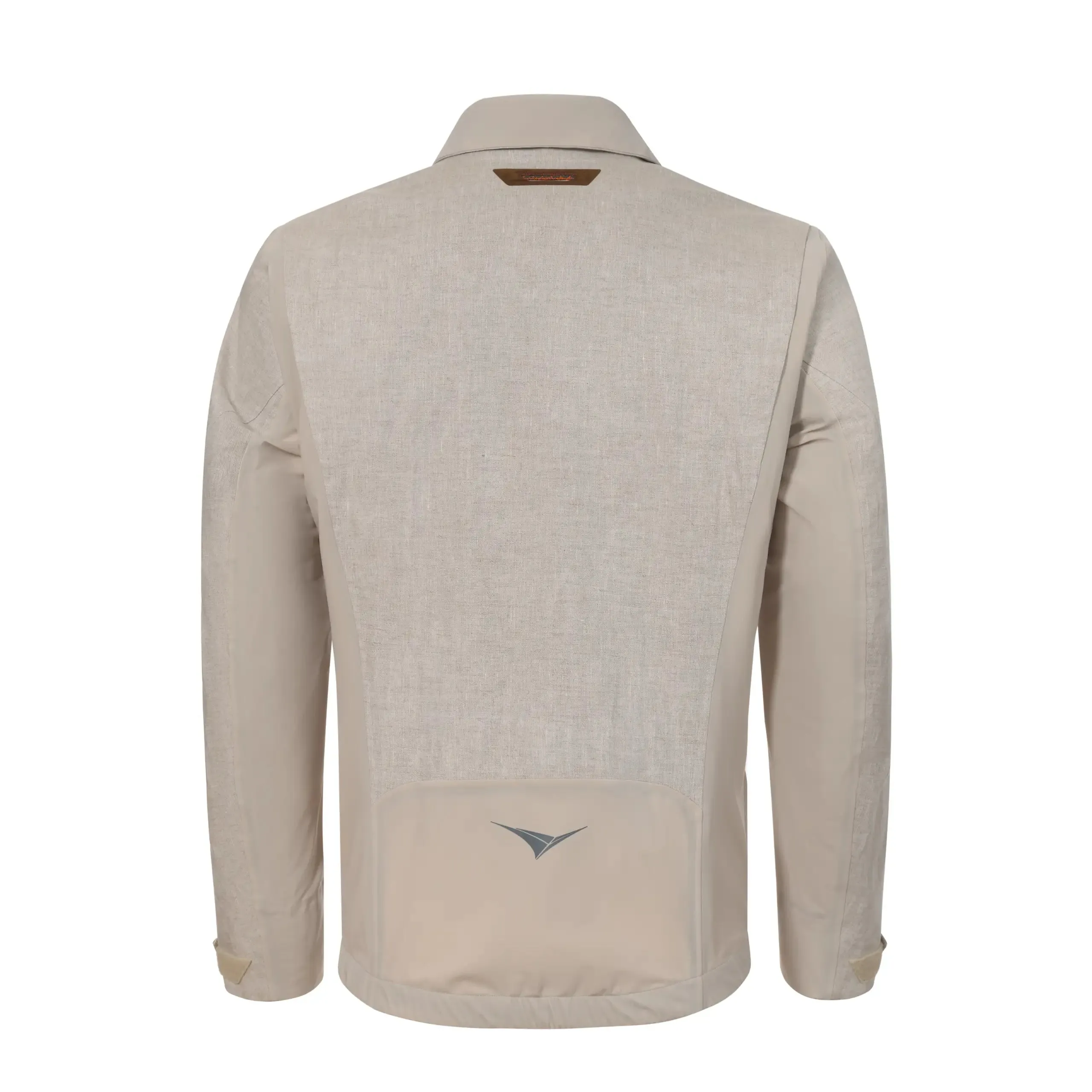 Wind Seeker 3 Layers Linen Laminated Shell Beige Jacket