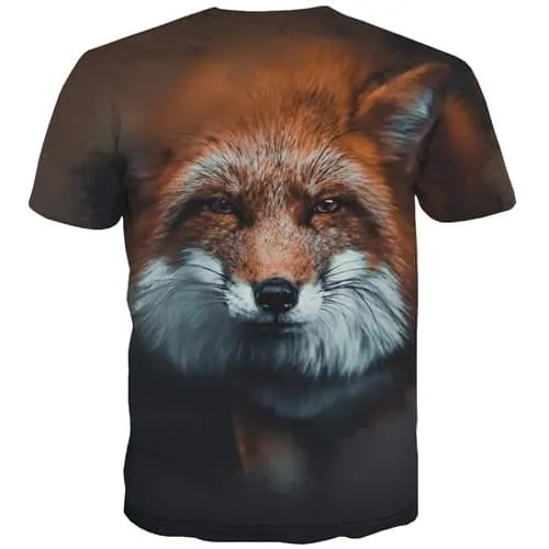 Wolf T shirts Men Animal T-shirts Graphic Lovely T-shirts 3d Leisure Tshirts Cool Anime T shirts Funny Short Sleeve Punk Rock