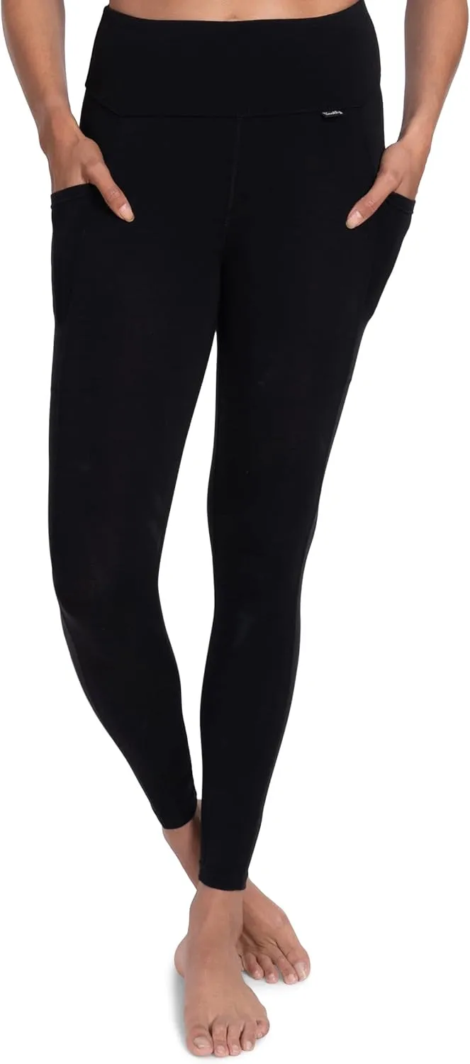 Women's Flex Merino Legging by Woolly | RWS Certified | Ultra-Soft, Breathable, Seattle Designed