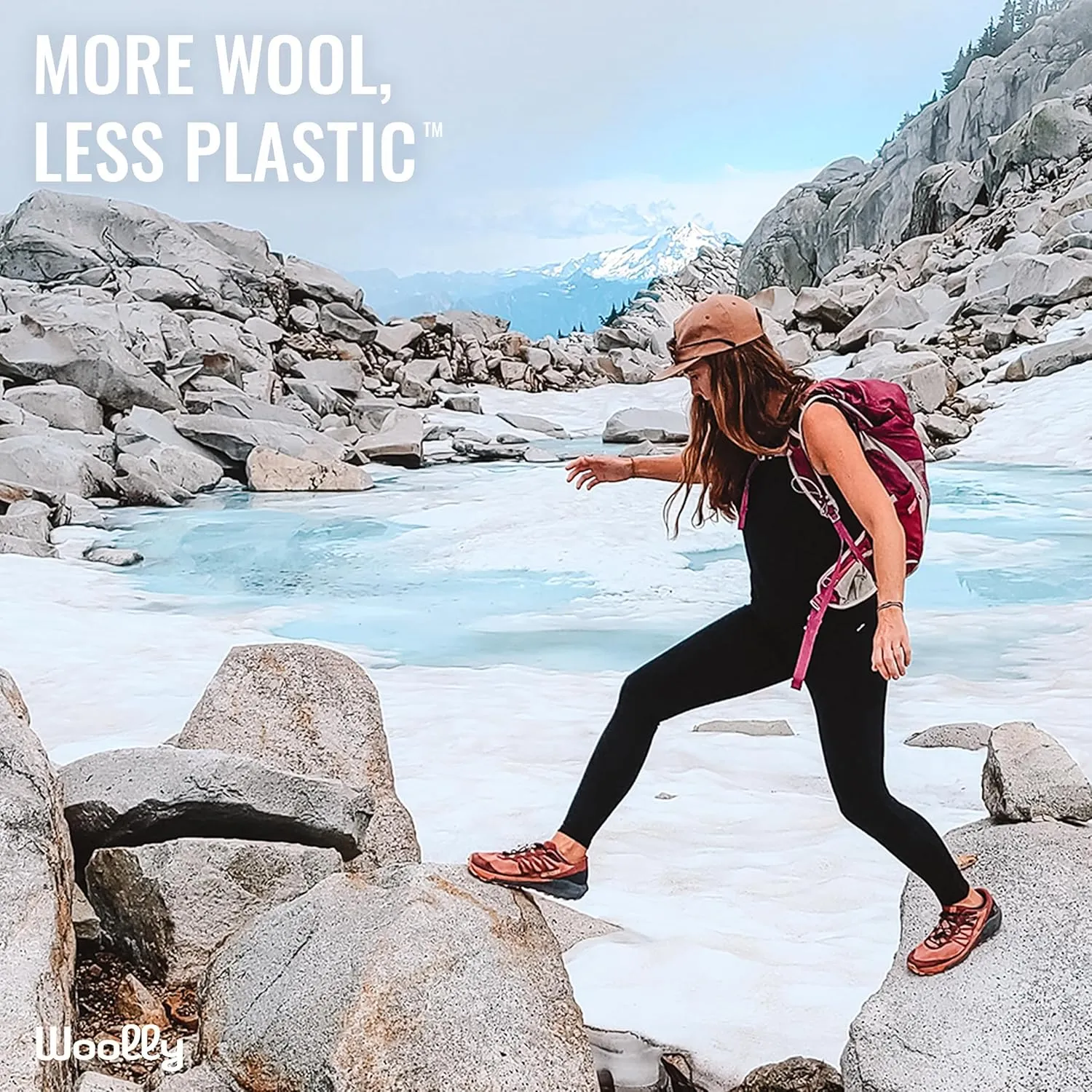 Women's Flex Merino Legging by Woolly | RWS Certified | Ultra-Soft, Breathable, Seattle Designed