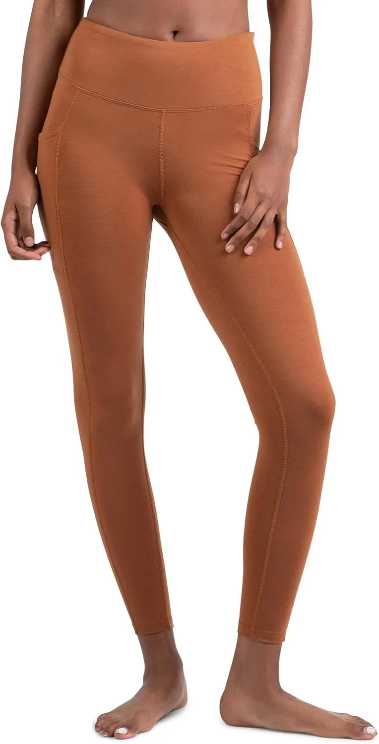 Women's Flex Merino Legging by Woolly | RWS Certified | Ultra-Soft, Breathable, Seattle Designed