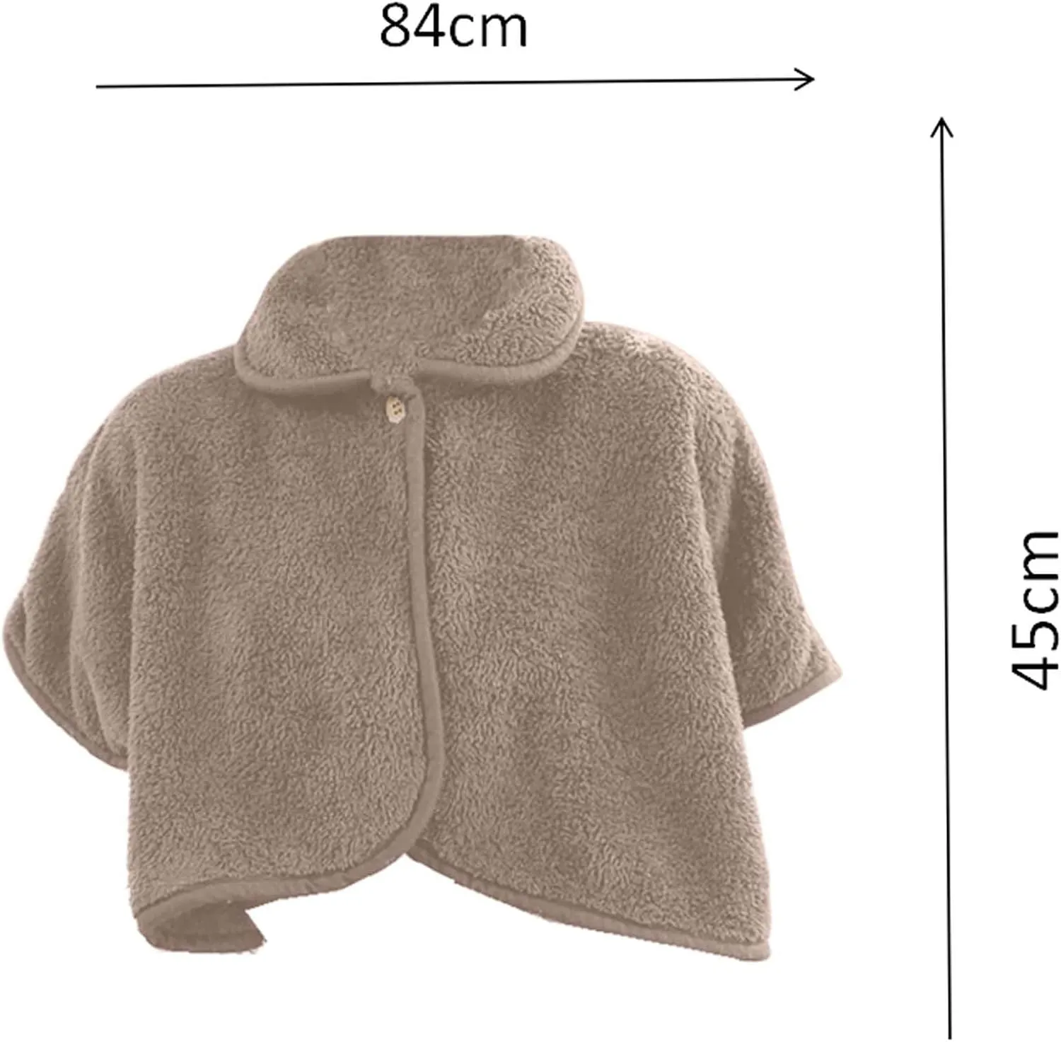 Women's Pashmina Shawls Topper Velvet Plush Sherpa Fleece Lined Shawls Cape Open Front Cardigan Poncho Cloak Cape