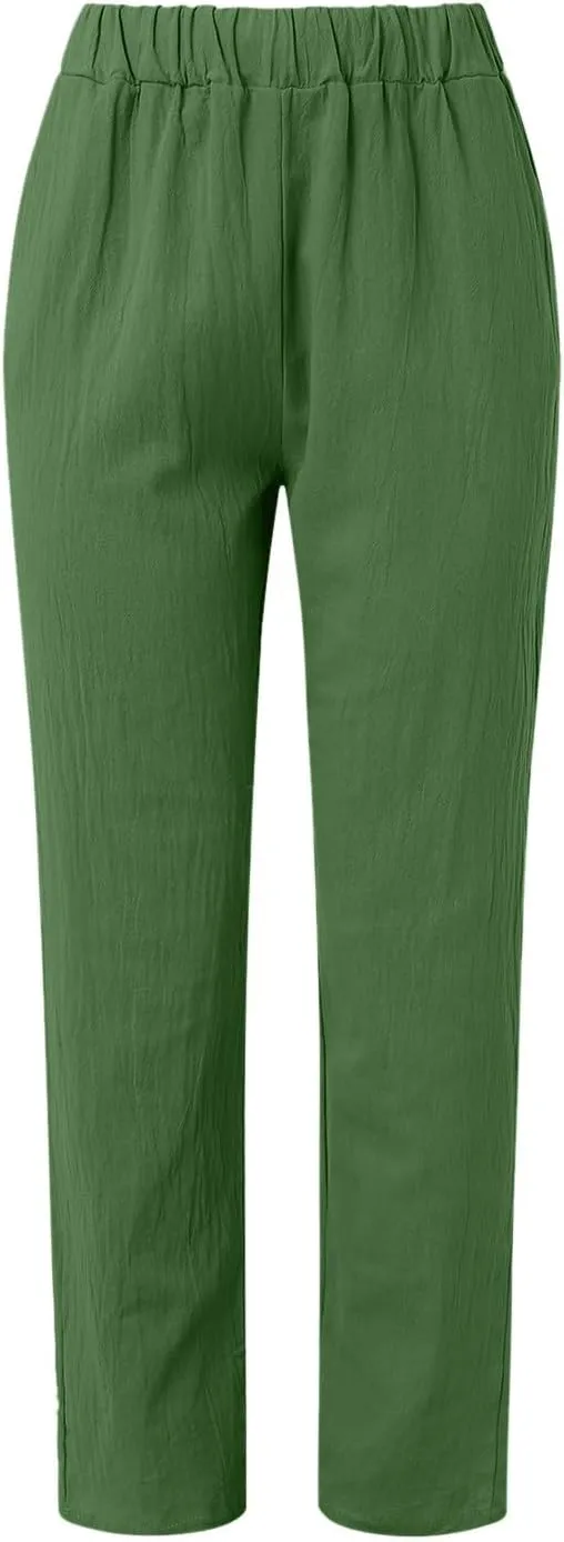 Womens Wide Leg Sweatpants Winter Opaque Beach Thermal with Pockets Barrel Pants Wide Leg