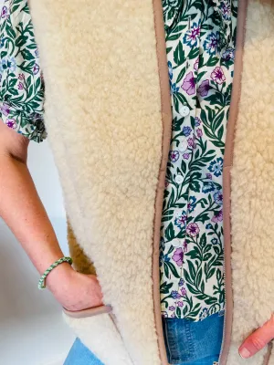 Wool Gilet - Beige