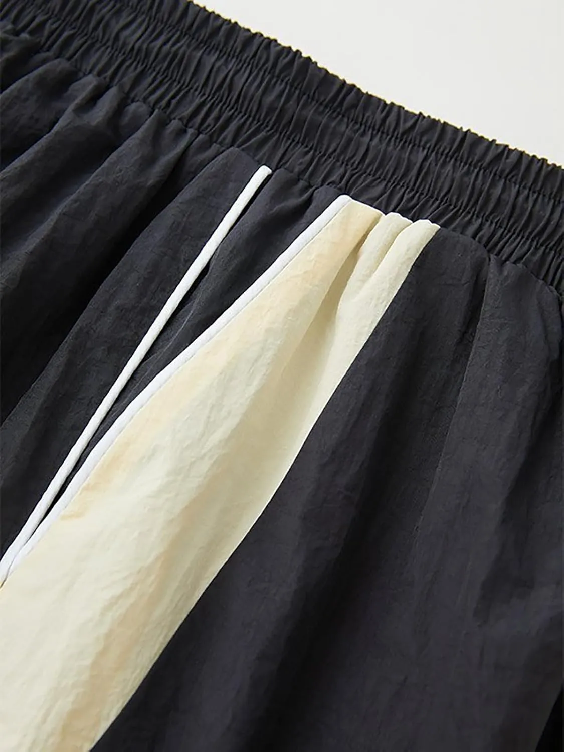 Xineicy Y2K Baggy Pants for Women Vintage Sweatpants Wide Leg Parachute Pants Hip Pop Cargo Pants