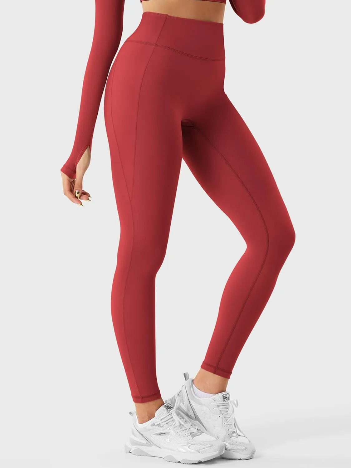 YEOREO Hoida Women's High Waisted Butt Lifting Active Leggings with Contour - Soft, Breathable Yoga Pants