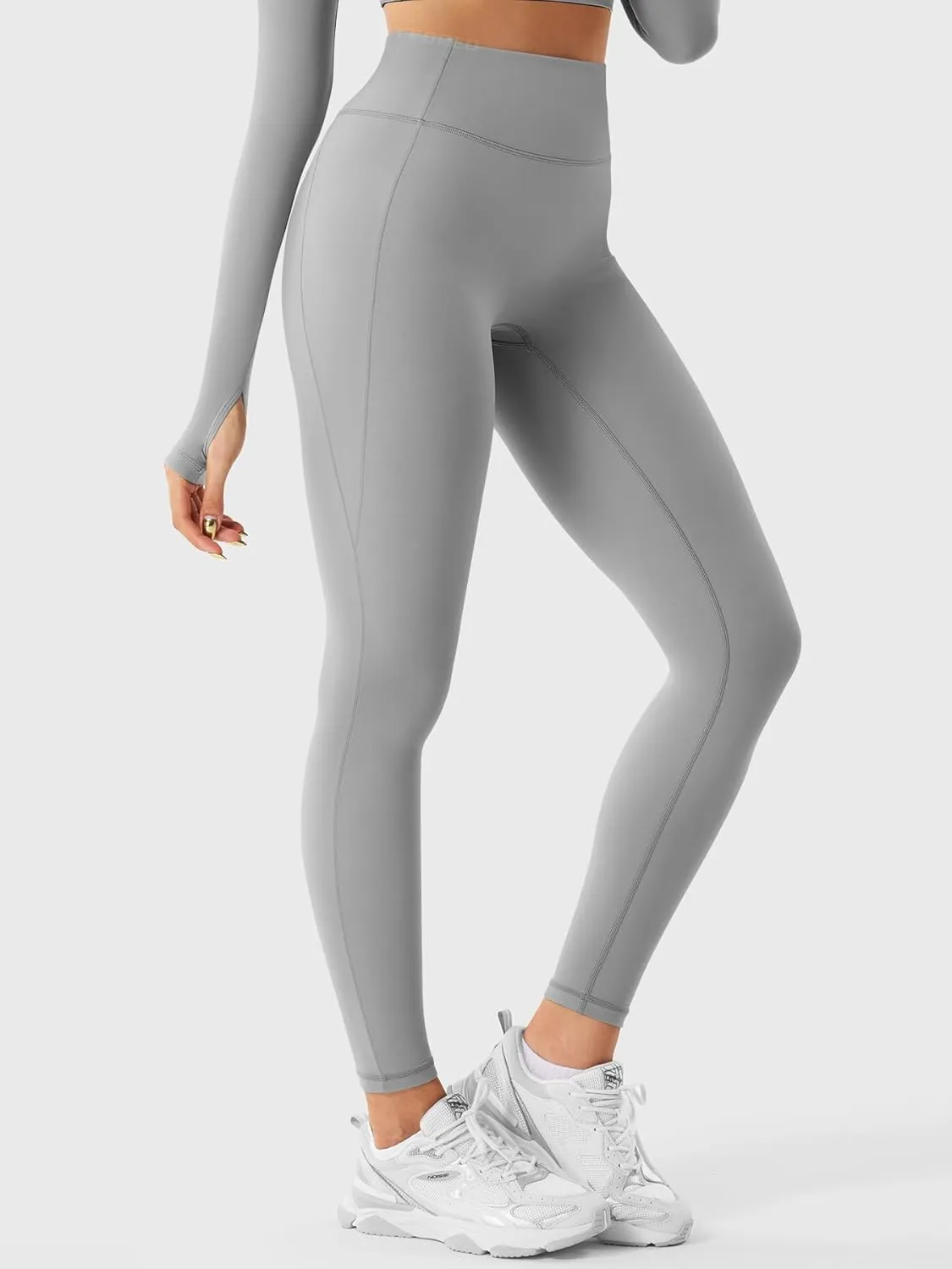 YEOREO Hoida Women's High Waisted Butt Lifting Active Leggings with Contour - Soft, Breathable Yoga Pants
