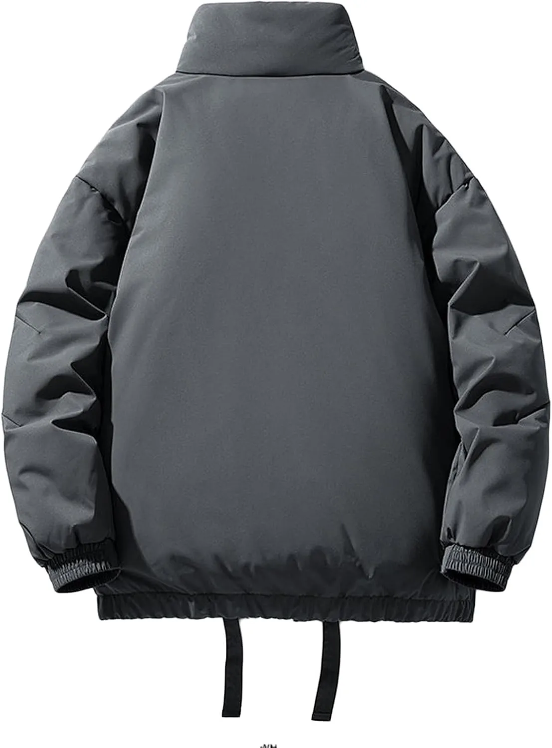 Zeiyignr Men's Hiking Puffer Down Jacket Full Zip Jacket Snow Ski Jackets Winter Lightweight Windproof Insulated Warm Coat