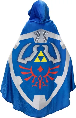 Zelda Tears of The Kingdom Velvet Adult Male Female Cosplay Hooded Long Cape Cloak Costumes Dress Up Big Cape